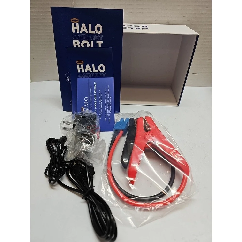 Halo Bolt  ACDC Wireless Portable Car Jump Starter In Rose Gold NEW OPEN BOX